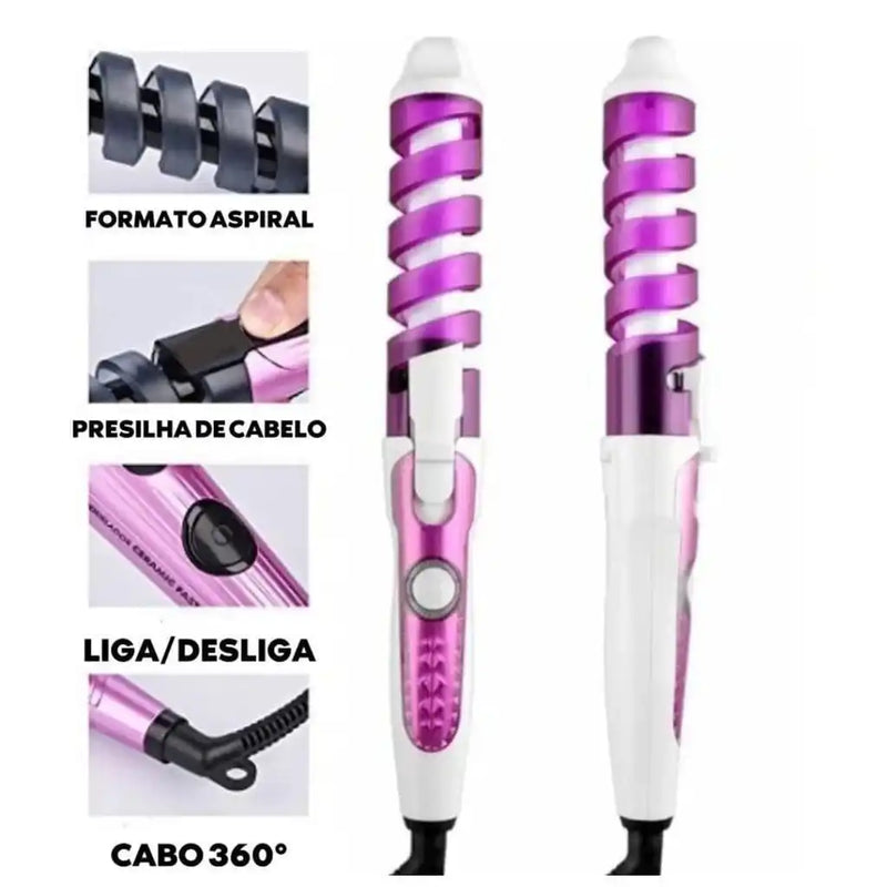 Babyliss Modelador de Cachos - Cachos Perfeitos com Praticidade